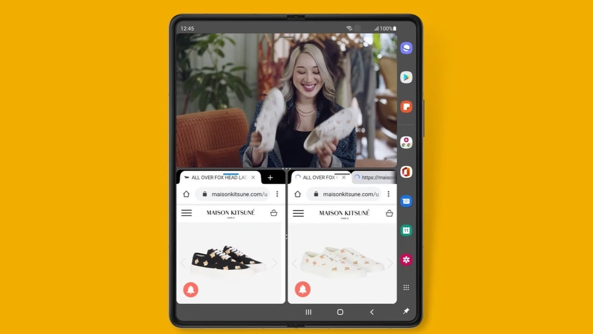 Samsung's Galaxy Z Fold 3 multitasking crushes the iPad