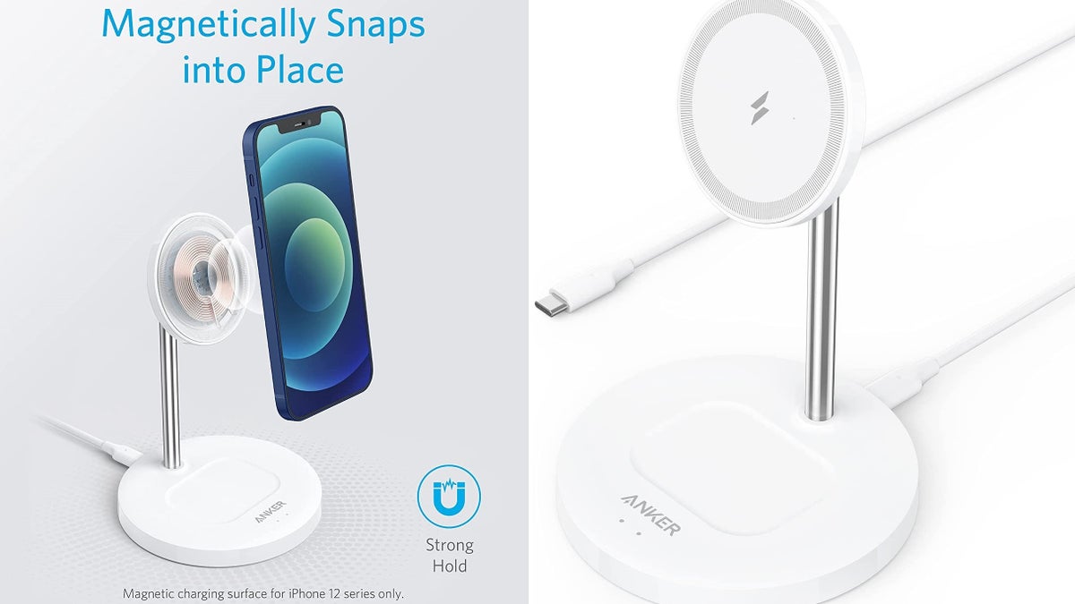 Anker introduces iPhone 12 2-in-1 MagSafe charger PowerWave Lite: slim design, adjustable arm