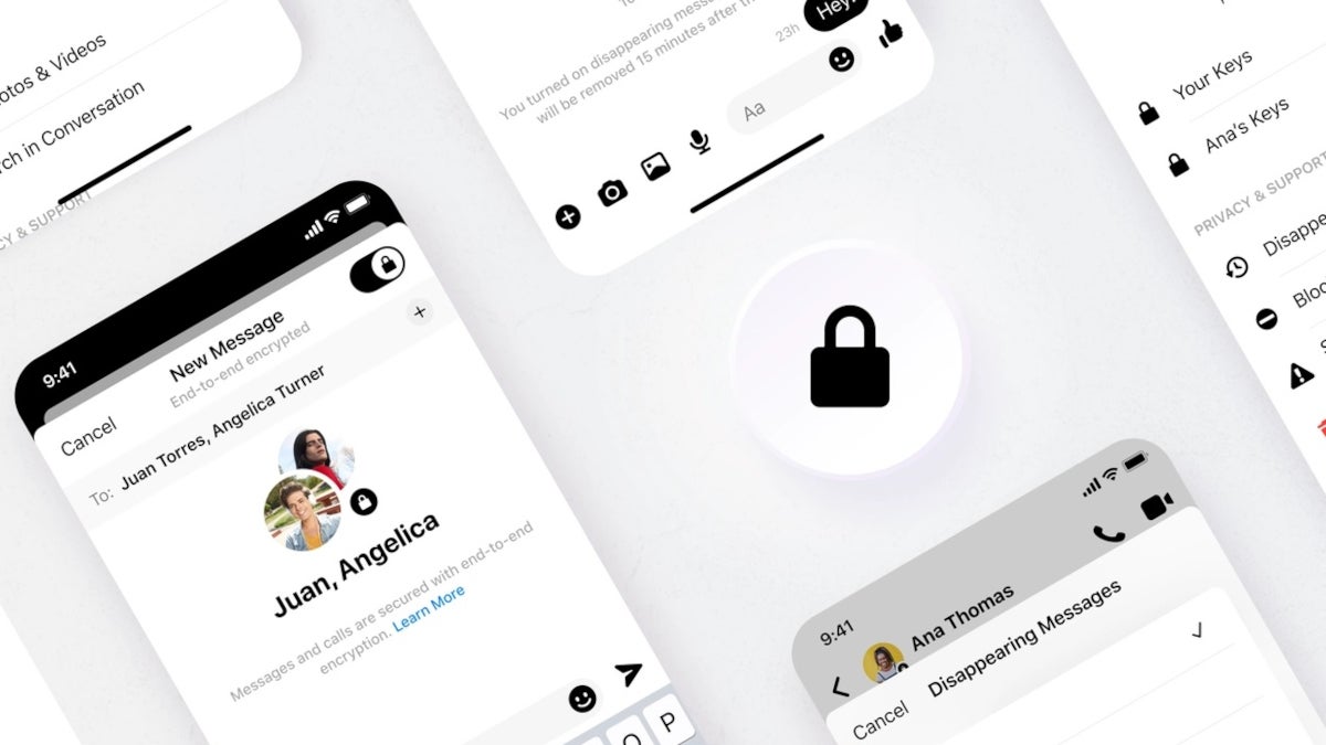 End-to-end encryption now covers Messenger video and audio calls