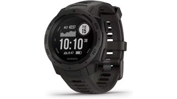 The Garmin Instinct rugged smartwatch is heavily discounted at Amazon