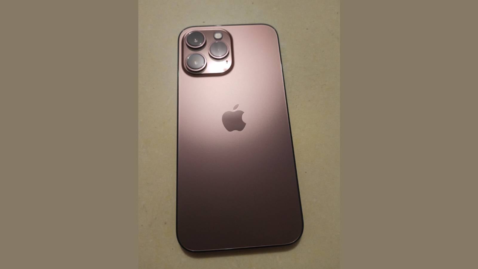 New images claim to show the back of the Rose Gold iPhone 13 Pro - PhoneArena