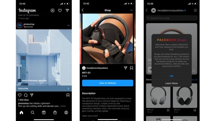 Instagram continues focus on the Shop tab, starts displaying ads in it -  PhoneArena