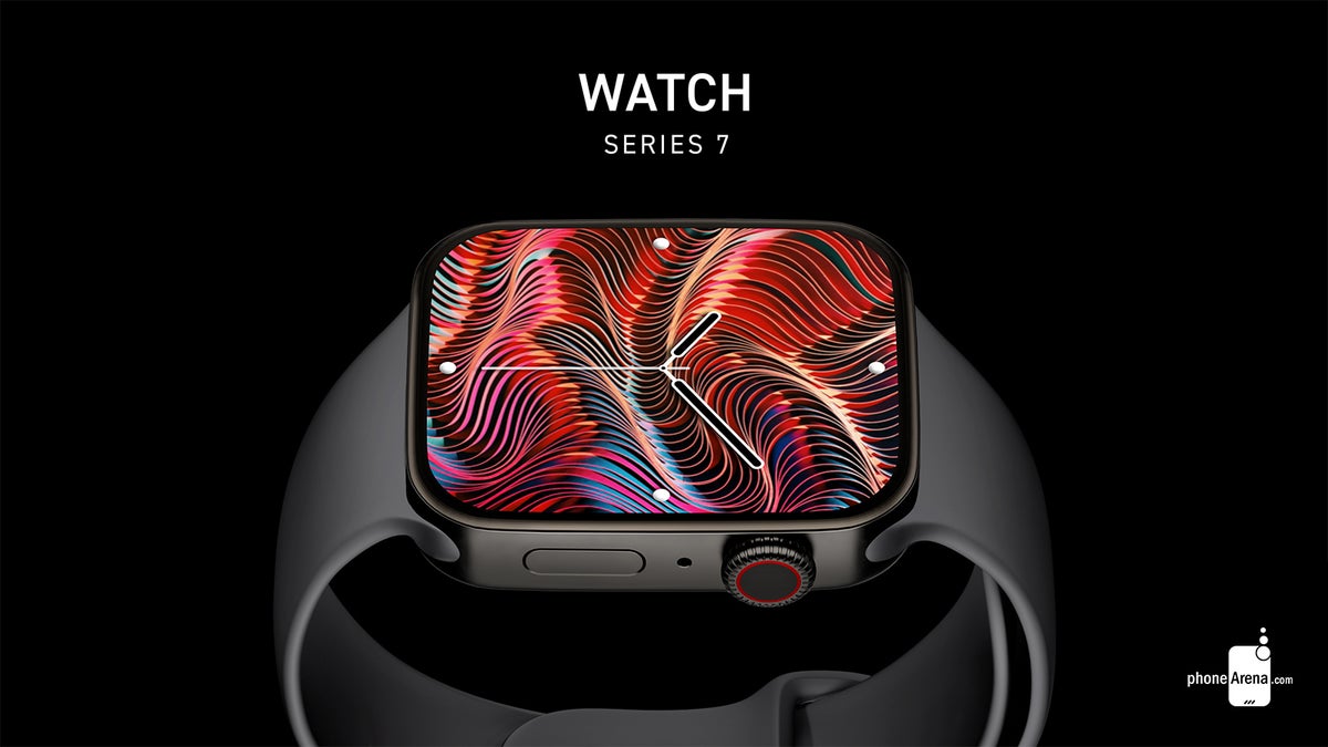 Apple Watch Series 7 new design revealed in stunning renders - PhoneArena