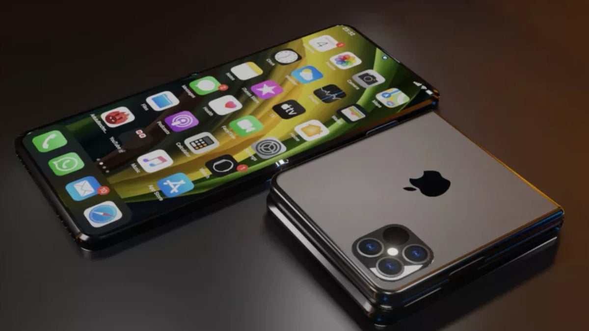 Apple once again patents a foldable battery for its foldable iPhone