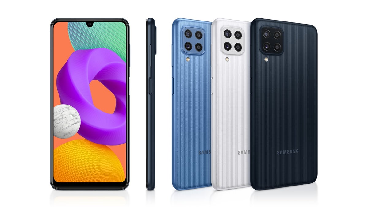 Samsung Galaxy M22 with a massive 5,000 mAh battery unveiled in Europe