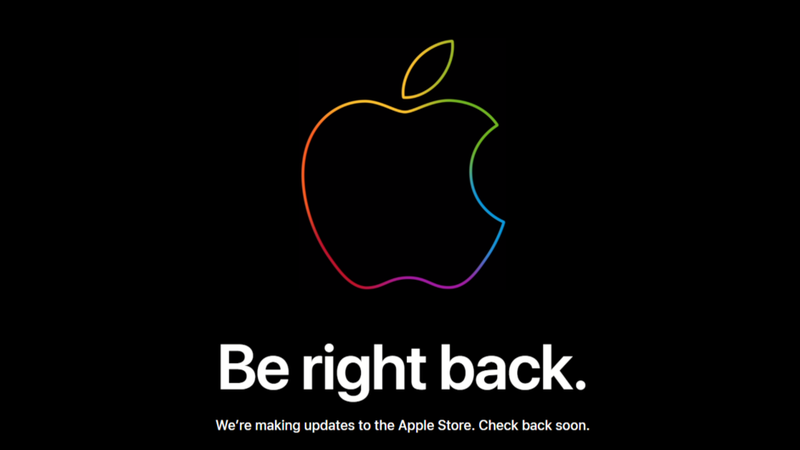 The Apple Store is down before today's iPhone 13 event
