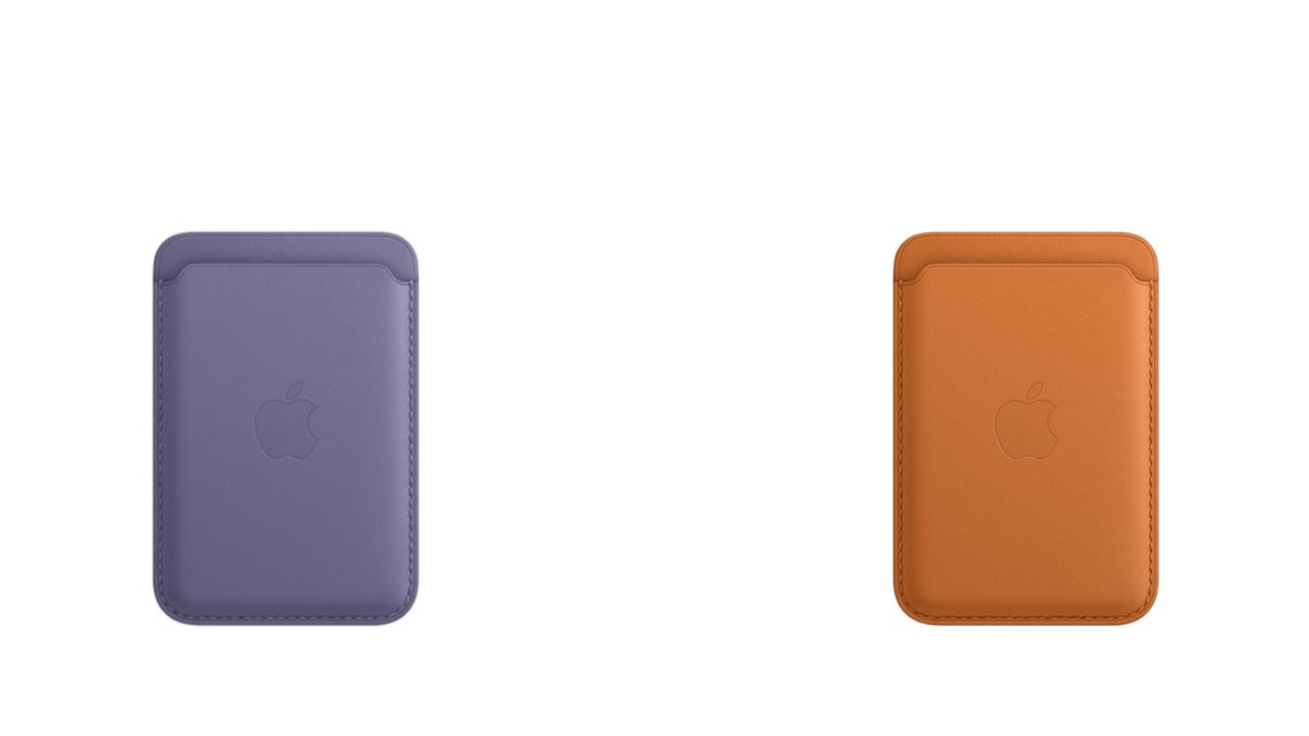 New iPhone Leather Wallet with MagSafe supports Find My, let's you see where you left it