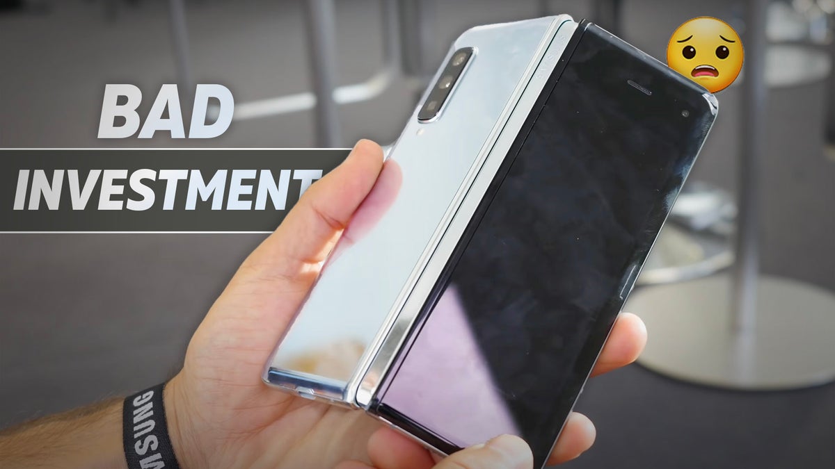 Buying a foldable phone is a terrible investment right now