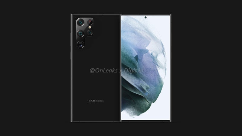 Leaked Galaxy S22 Ultra is basically a Galaxy Note with a weird camera bump