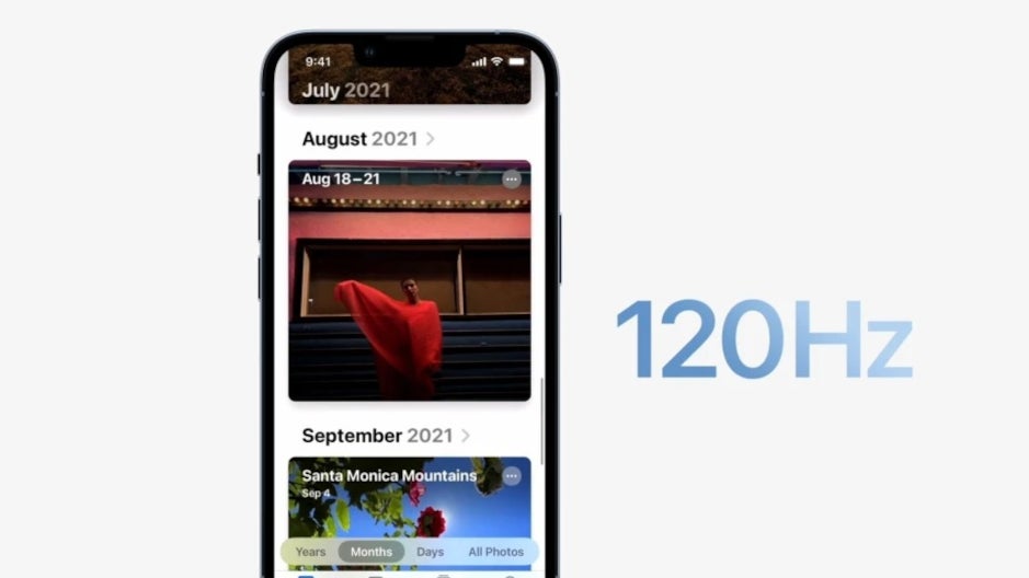 Apple says its 120Hz refresh rate does work with all third-party apps