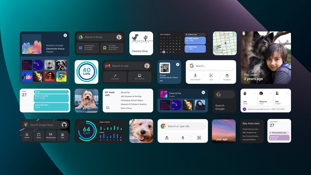 Google shows how to make an iPhone 13 home screen look like Android