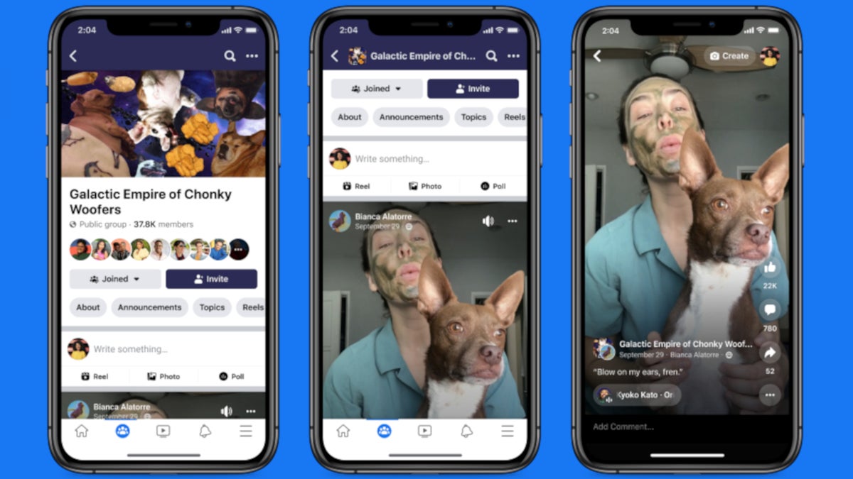 Facebook’s take on TikTok, Reels is now available in the US