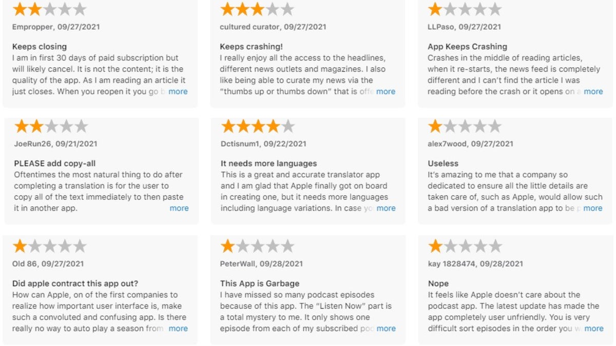 Apple finally lets you rate its apps on the App Store