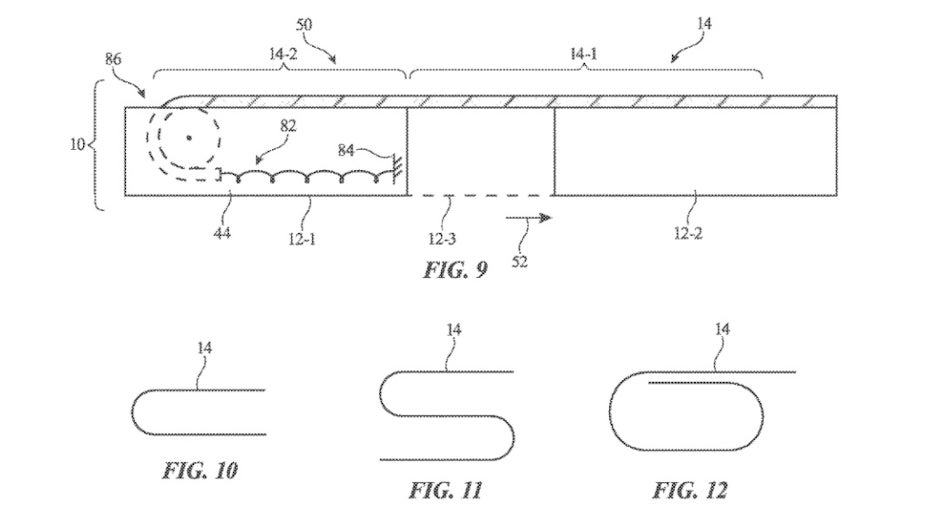 Patent application reveals that Apple is considering the production of a rollable iPhone