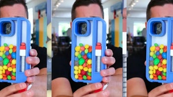 Watch this guy make a case for his 5G iPhone 13 Pro Max that adds a twist for his sweet tooth