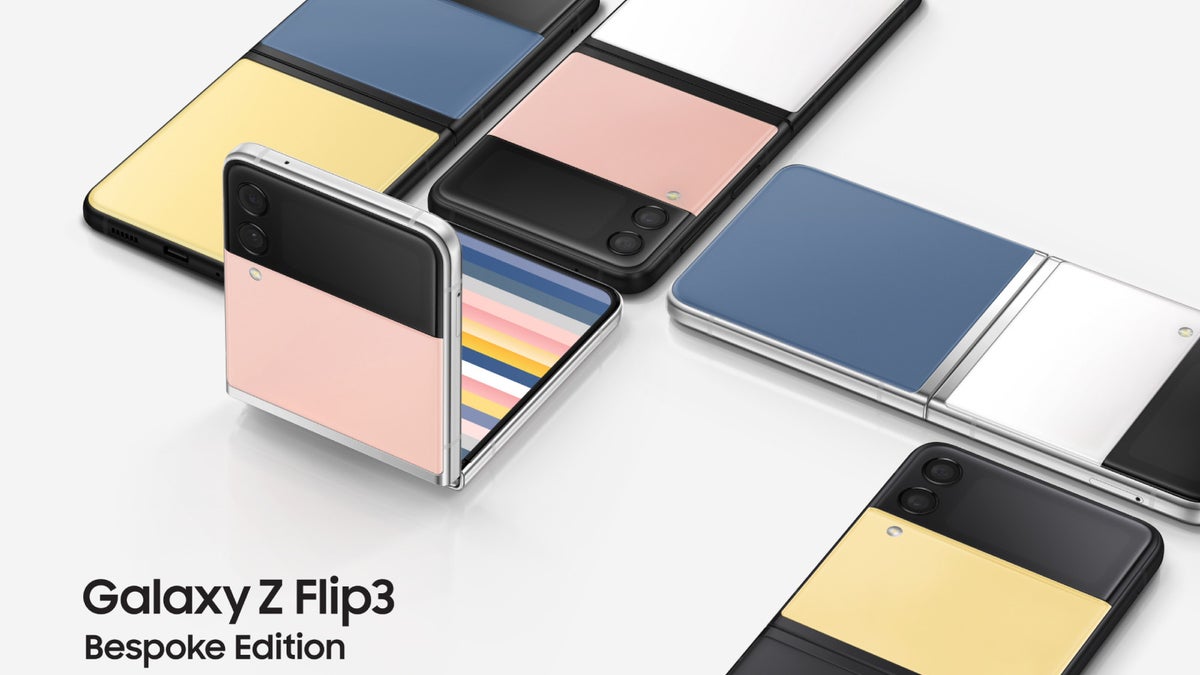 Samsung announces Galaxy Z Flip 3 Bespoke Edition: 49 new color combinations in tow