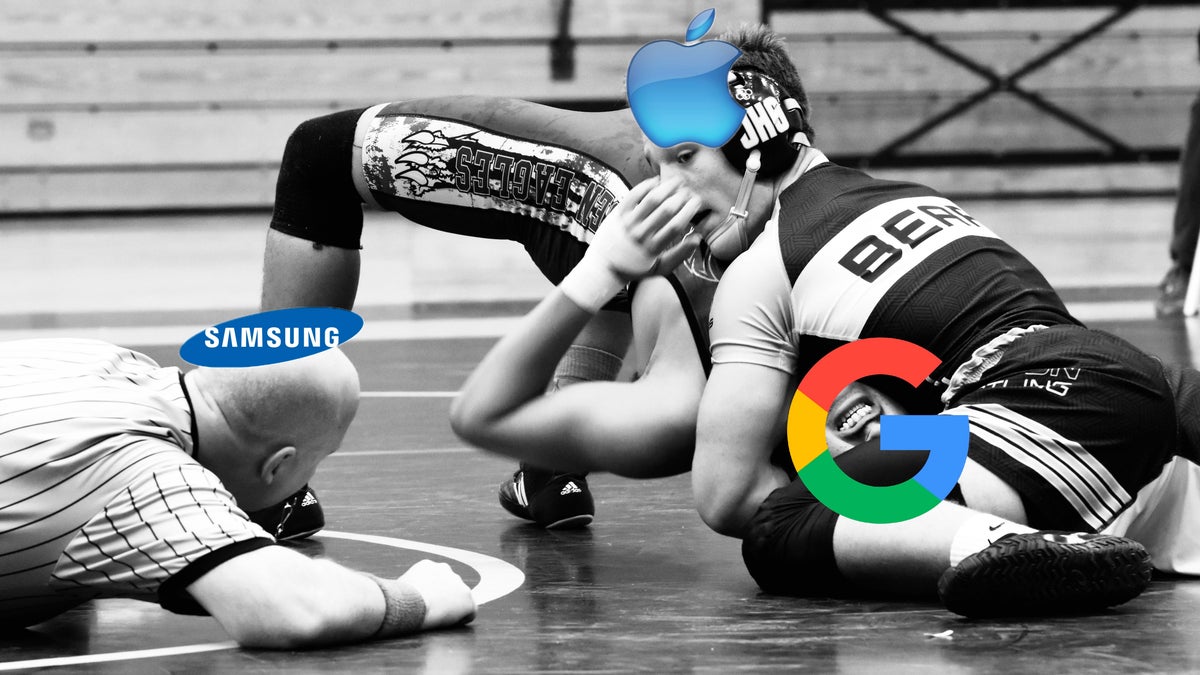 Apple, Google, and Samsung's 