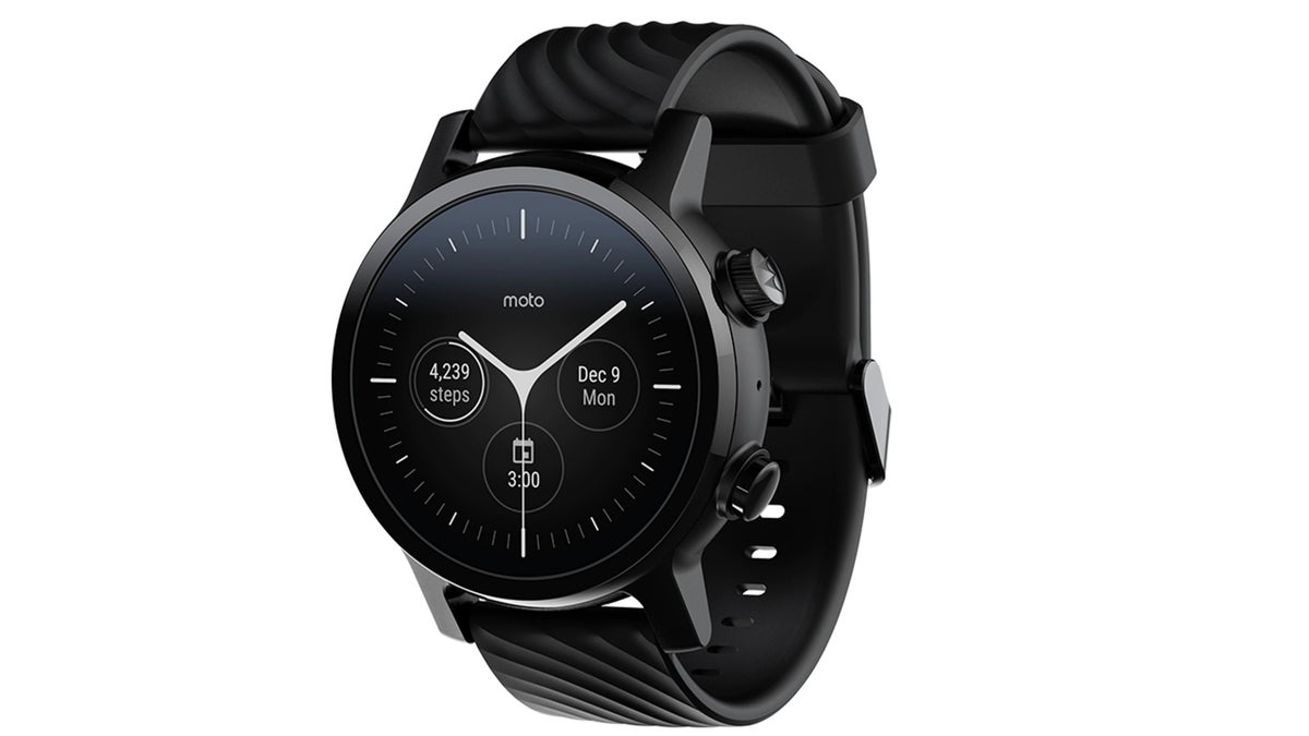 Moto Watch 100 Is an Android Watch That Doesn't Run Wear OS