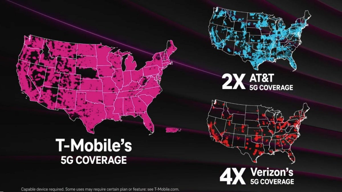 t mobile vs verizon wireless coverage