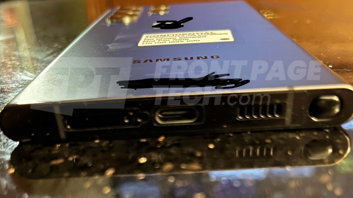 Samsung Galaxy S22 Ultra leaks out in real-life images with S Pen on deck