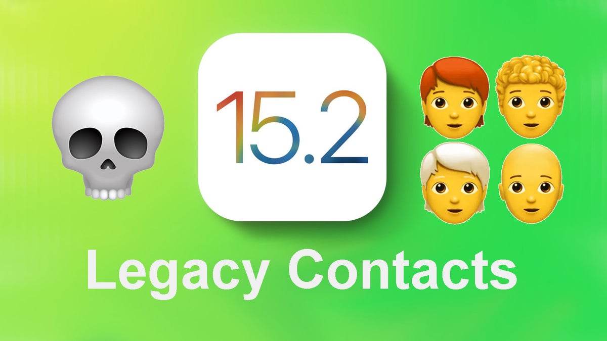 If you die, your Legacy Contacts can inherit your iCloud account (iOS 15.2)