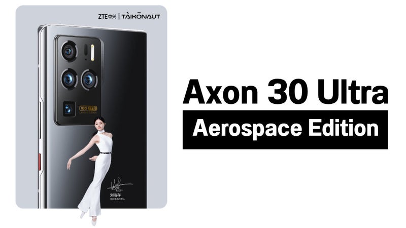 The ZTE Axon 30 Ultra Aerospace Edition is out of this planet