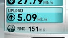 28 Mpbs a possibility with Verizon LTE