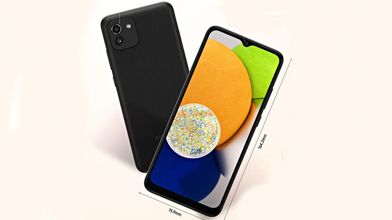 Samsung announces the Galaxy A03: better camera and a large battery