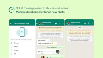 WhatsApp adds more options for disappearing messages on iOS and Android