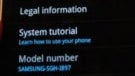Leaked Froyo build arrives for the Samsung Captivate