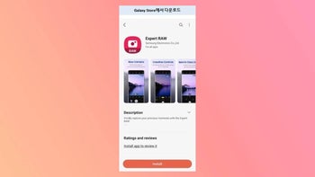Samsung updates Expert RAW app, improves image quality and UI design