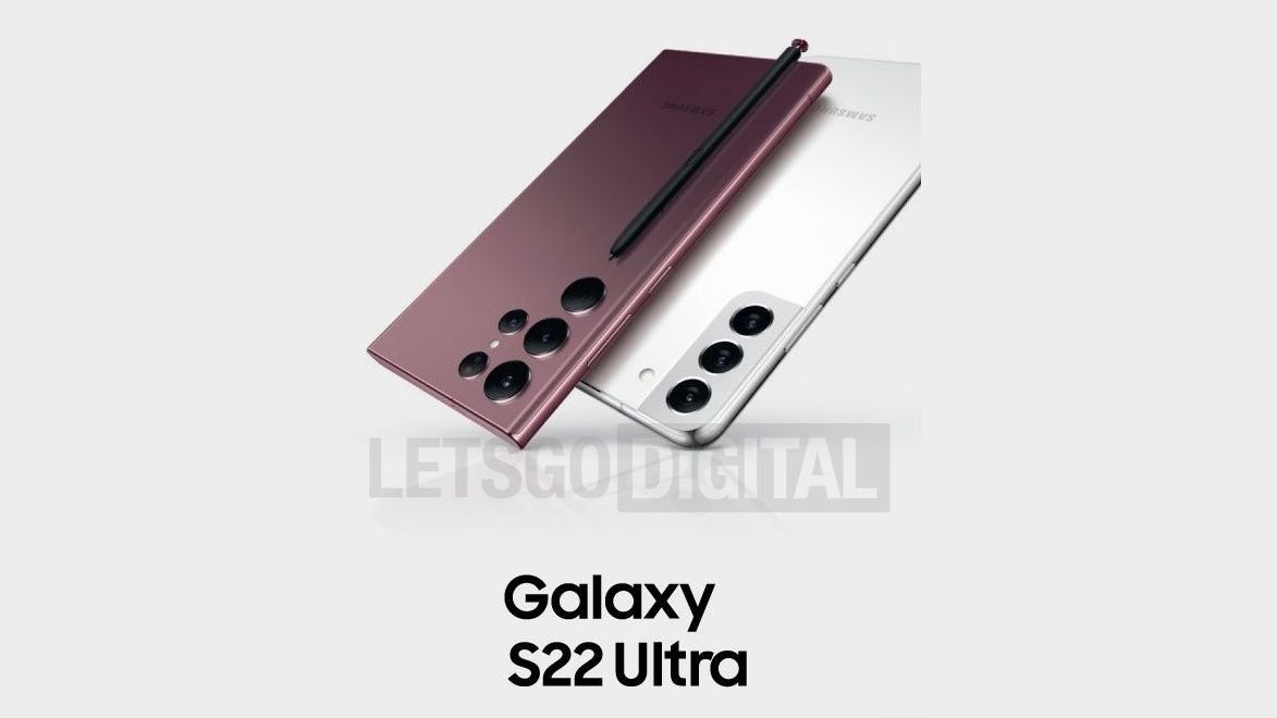 Samsung Galaxy S22 Ultra press materials leak online