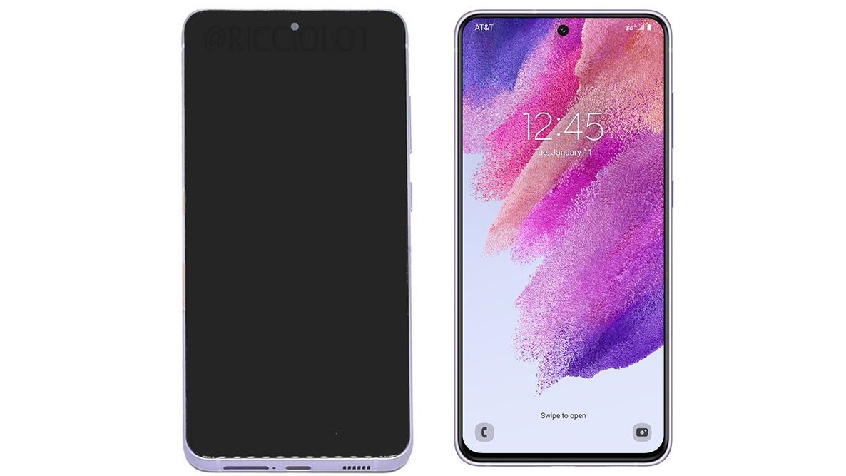 This is the purple Samsung S21 FE leaked in the flesh