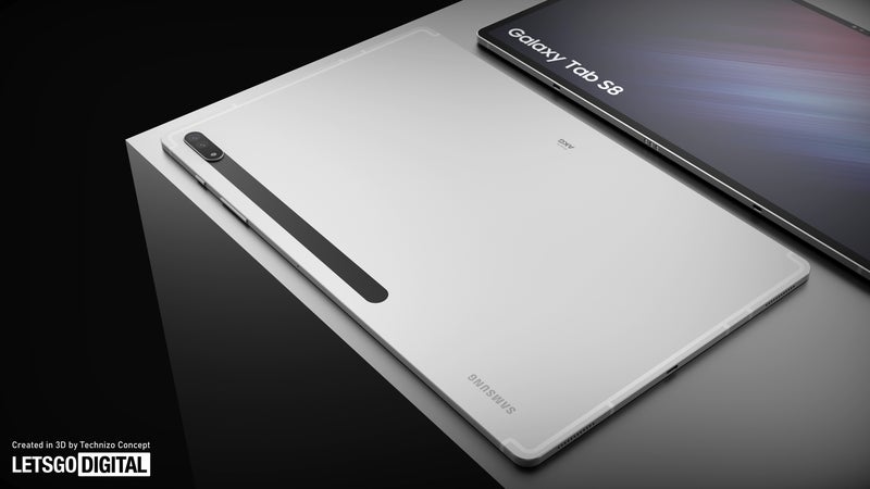 New Galaxy Tab S8 leaks — no charger?