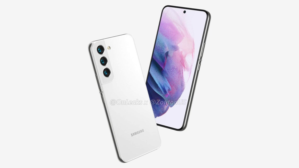 Leaked renders showcase the four colors the Galaxy S22+ will be available in
