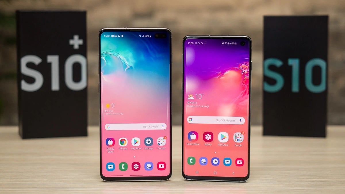 The Galaxy S10 Android 12 update released for U.S. carrier models