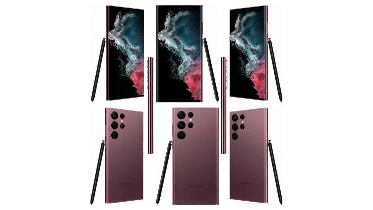 Behold the sharpest Galaxy S22, S22+, and S22 Ultra renders yet