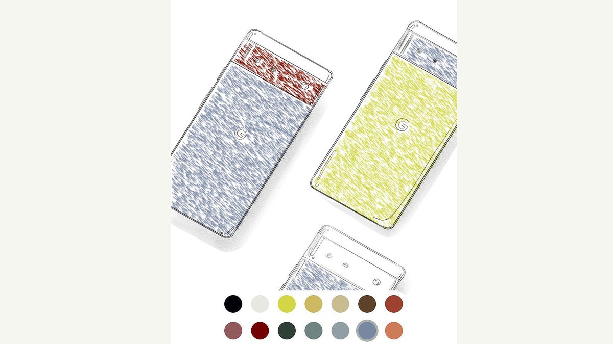 Google leaks the Pixel 6a with a coloring book you can draw in online, too