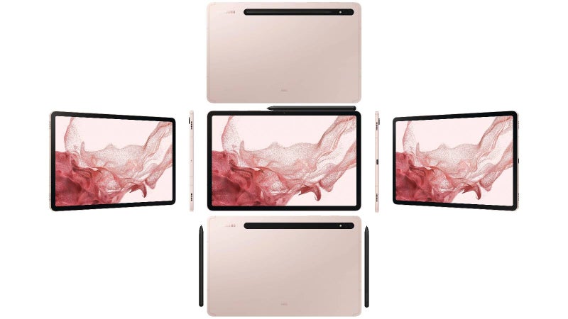 Promo images leaked of the productivity-centric Tab S8 Ultra and the rest of the family