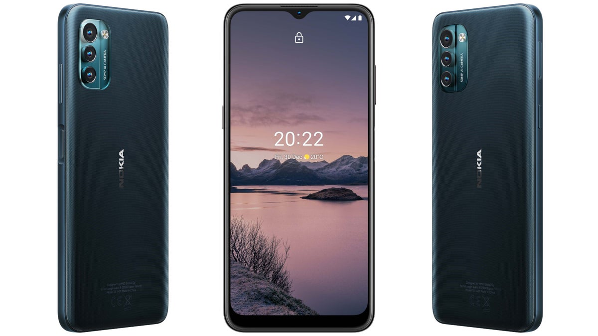 Here are a bunch of official Nokia G21 pictures