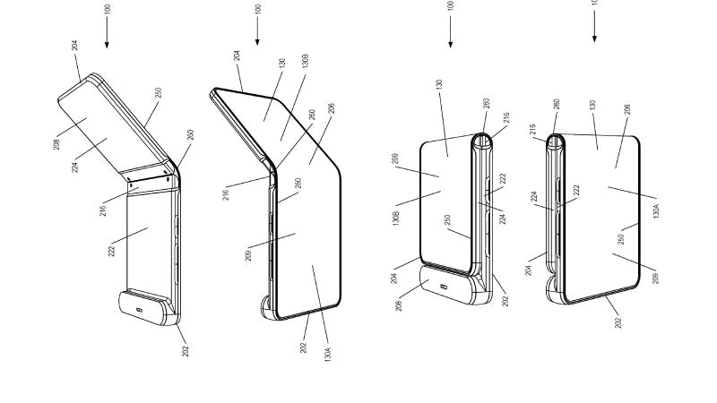 Motorola patents an inside-out flip phone