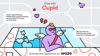 Waze launches Cupid-themed driving experience just in time for Valentine’s Day
