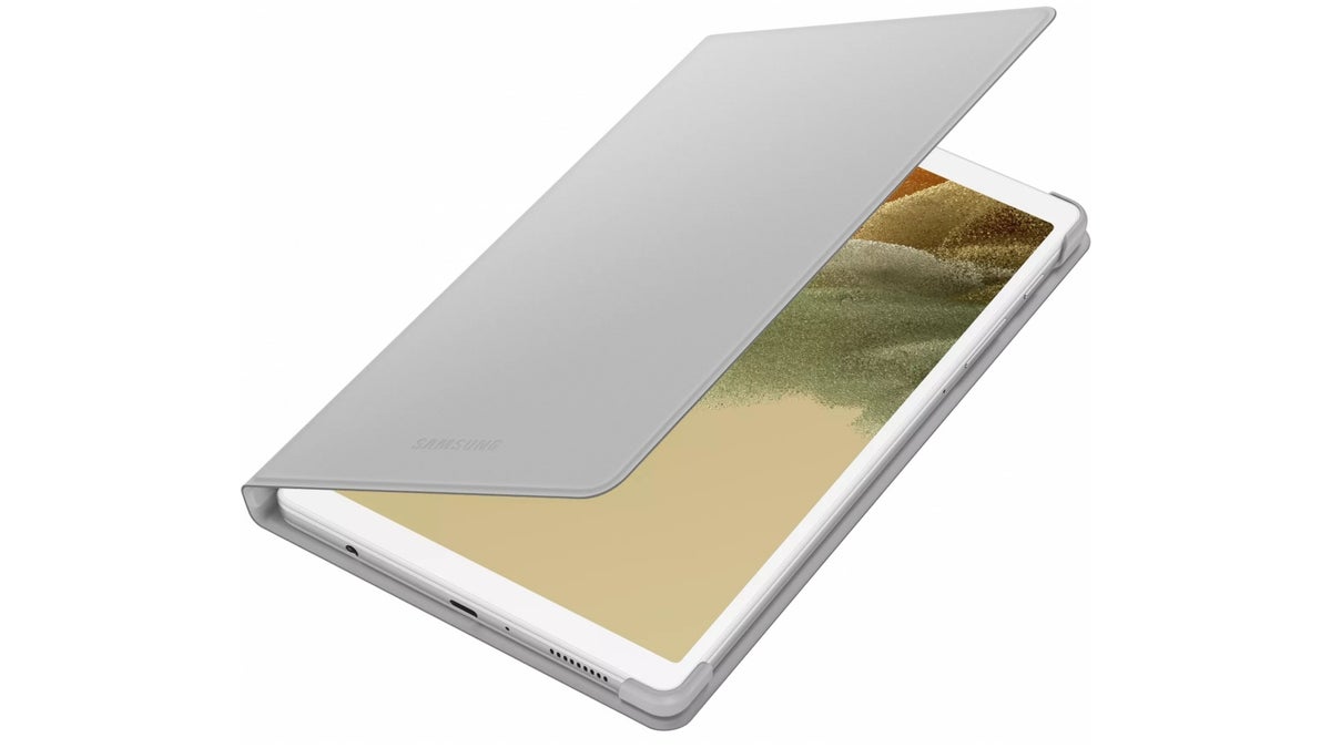 Samsung's Galaxy Tab A7 Lite is an absolute steal with book cover and warranty included