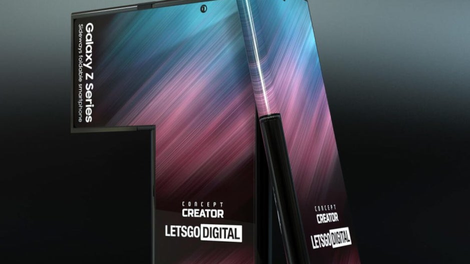 Samsung requests a patent on new Galaxy Z device with sideways foldable display