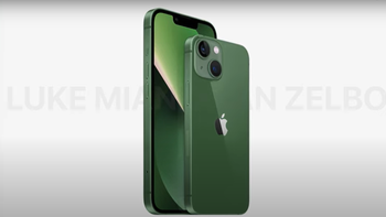 Leaker shares first look at dark green iPhone 13 that could be revealed tomorrow