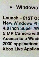 Windows Phone 7 is coming to Europe as soon as October 21st with 2,000 apps ready?