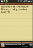 Share Keyboard connects your computer keyboard to Android