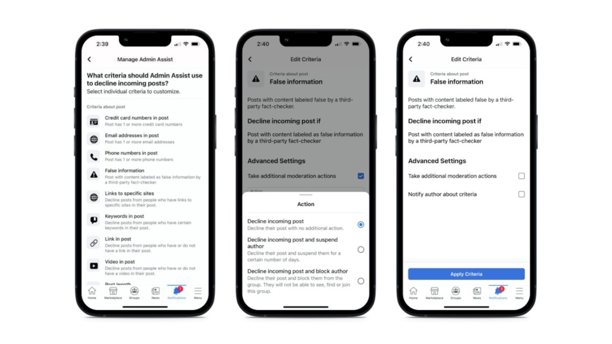 Facebook fights misinformation with new set of group tools