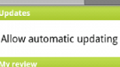 Update brings some Froyo features of the Android Market to Eclair powered phones