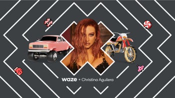 Waze users can drive with Christina Aguilera this March